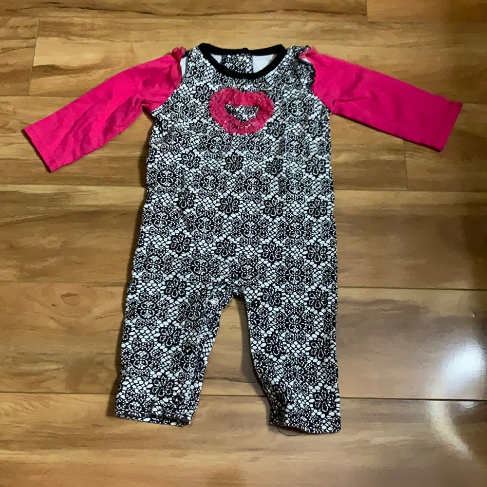 Flower Print Jumpsuit